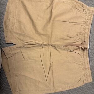 Sonoma Men’s Khaki Drawstring Shorts Size 38